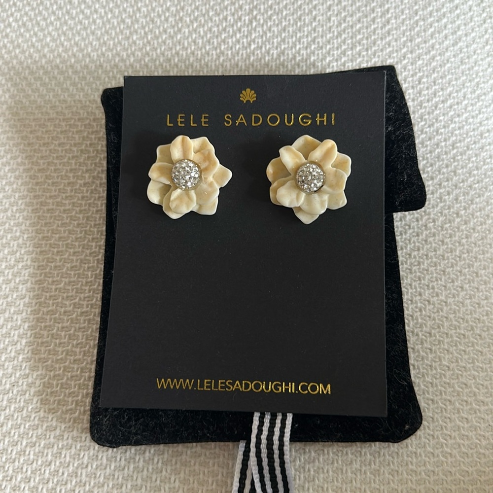 Lele Sadoughi earrings